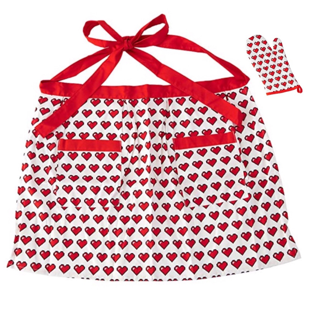 Rosanna Pansino Oven Mitt and Apron Set